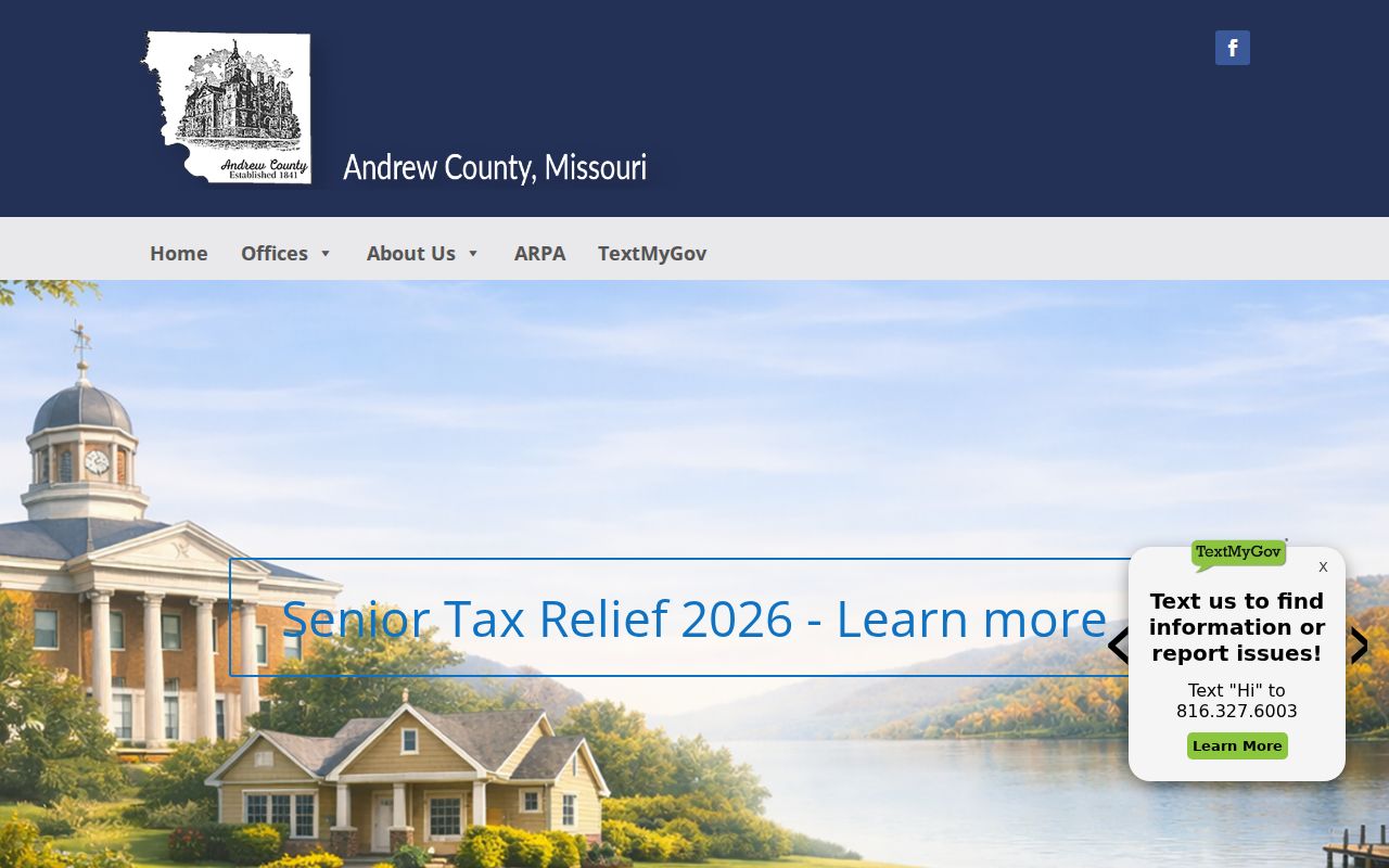 Andrew County criminal history official county homepage
